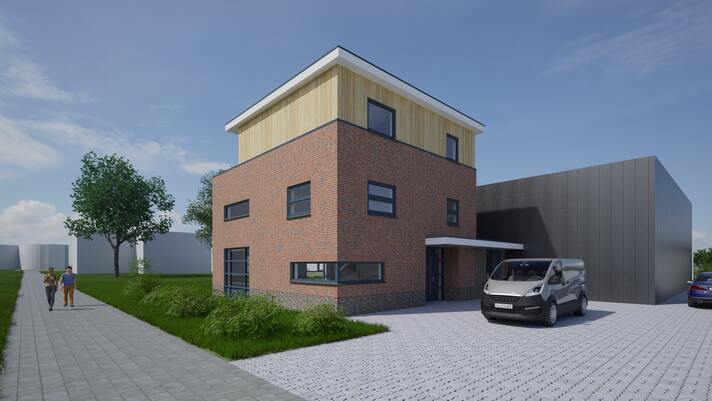 Renovatieproject in Assen, vrijstaande woning met bedrijfspand