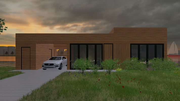 Nieuwbouwproject in Leeuwarden, vrijstaande woning